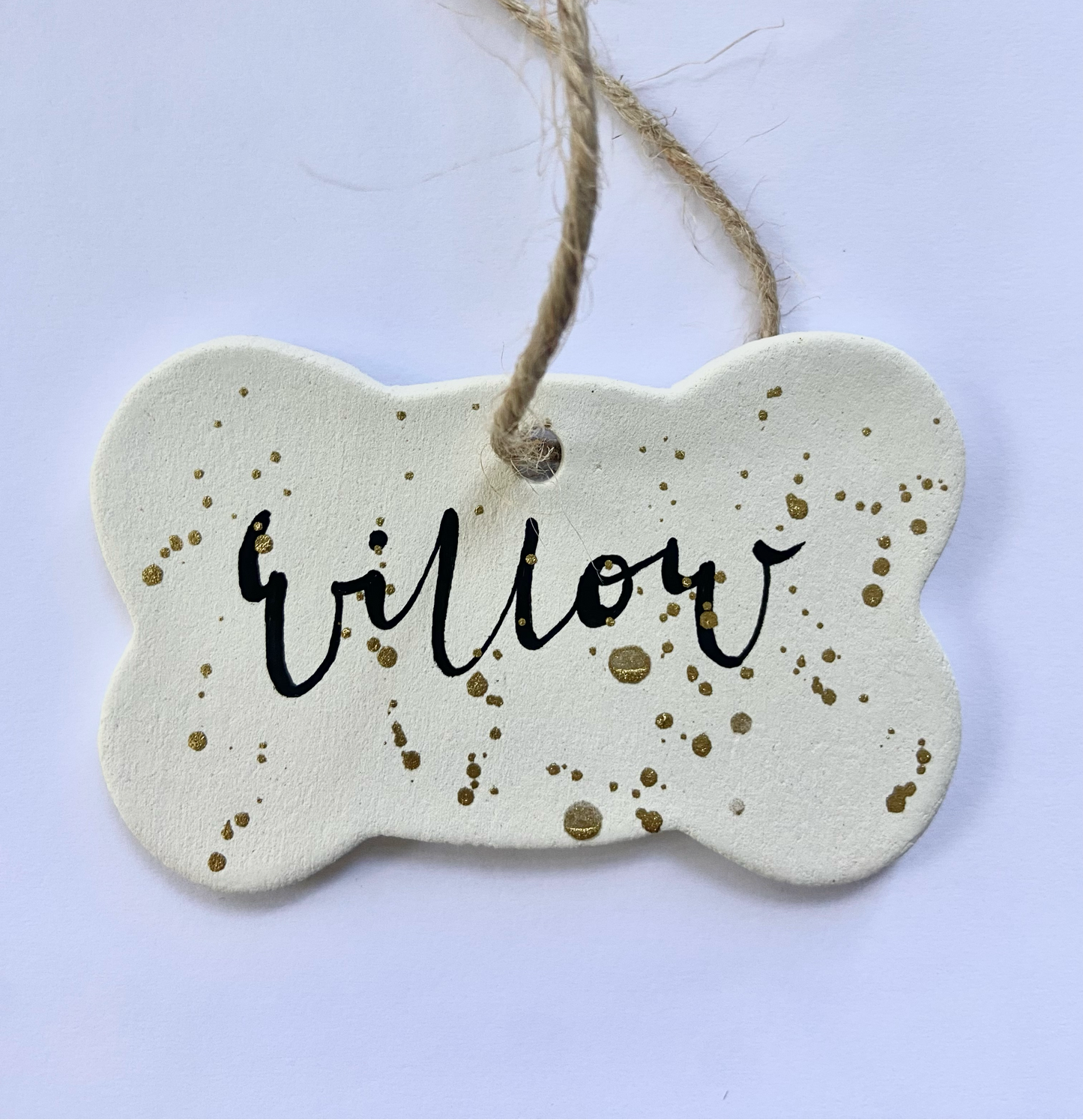 Personalised Christmas Tree Decoration - Bone Shaped for Dog Lovers!