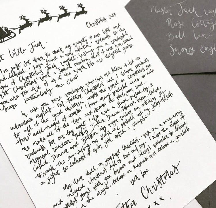 Personalised Baby's 1st Letter from Father Christmas