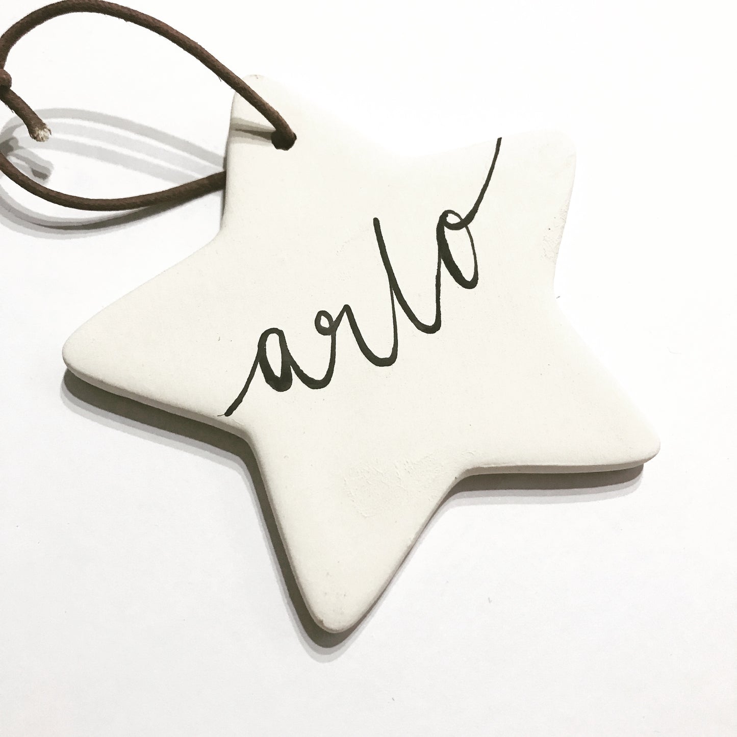 Personalised Christmas Tree Decoration - Star